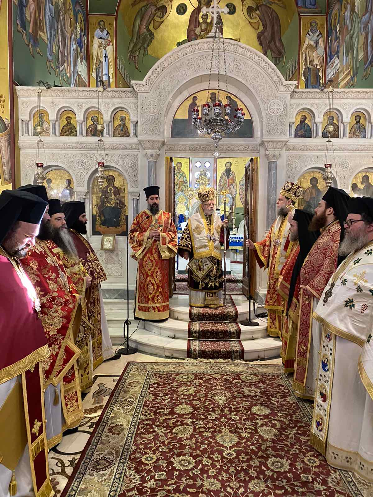 Με τη δέουσα λαμπρότητα τα ονομαστήρια του Μητροπολίτη Ανέων κ. Μακαρίου