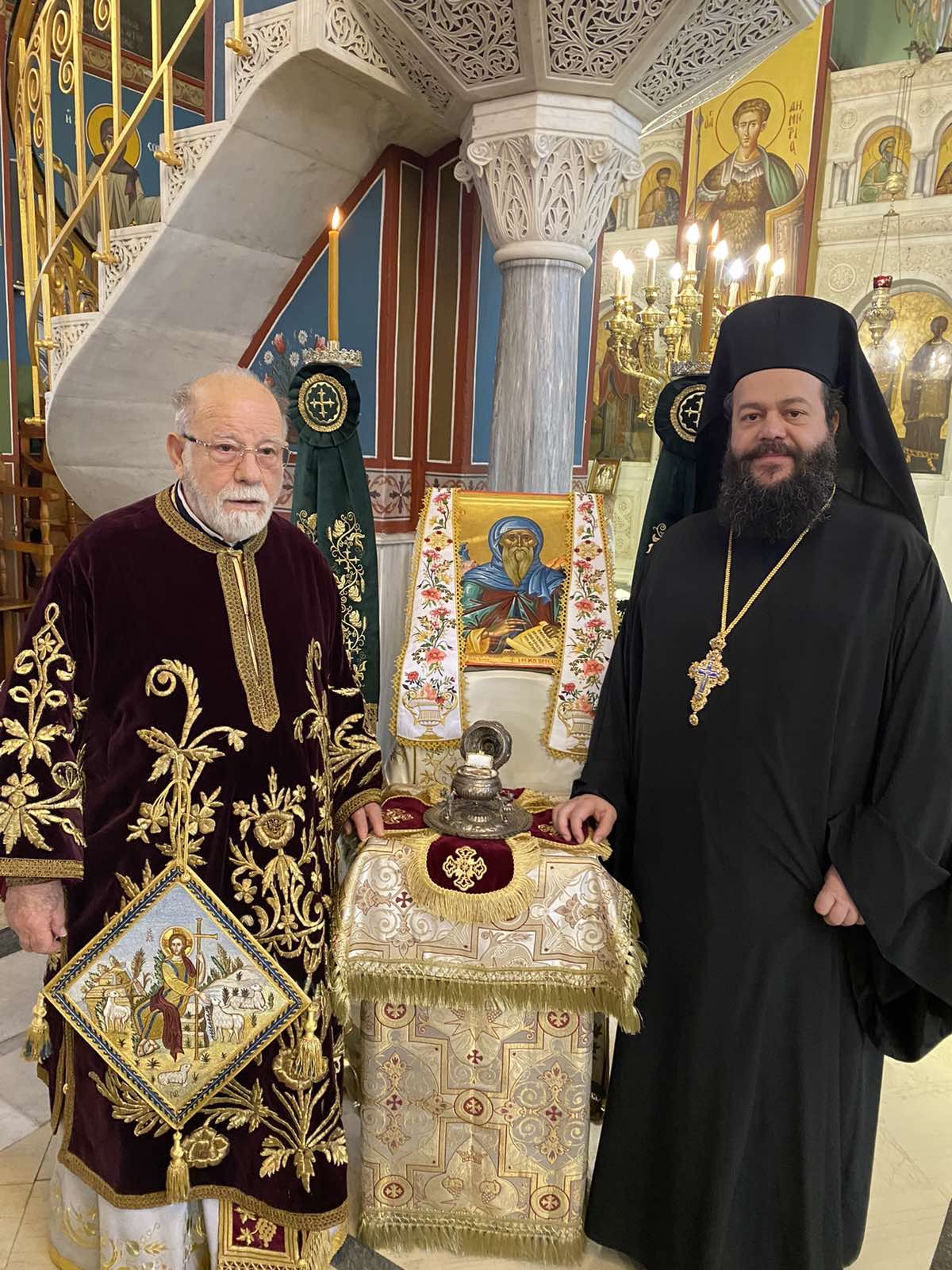 Με τη δέουσα λαμπρότητα τα ονομαστήρια του Μητροπολίτη Ανέων κ. Μακαρίου