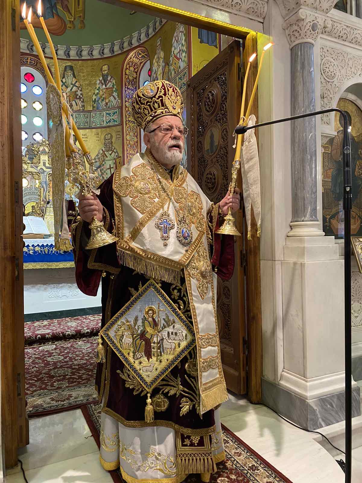 Με τη δέουσα λαμπρότητα τα ονομαστήρια του Μητροπολίτη Ανέων κ. Μακαρίου