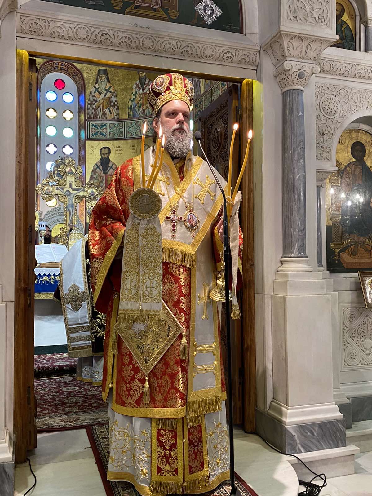Με τη δέουσα λαμπρότητα τα ονομαστήρια του Μητροπολίτη Ανέων κ. Μακαρίου
