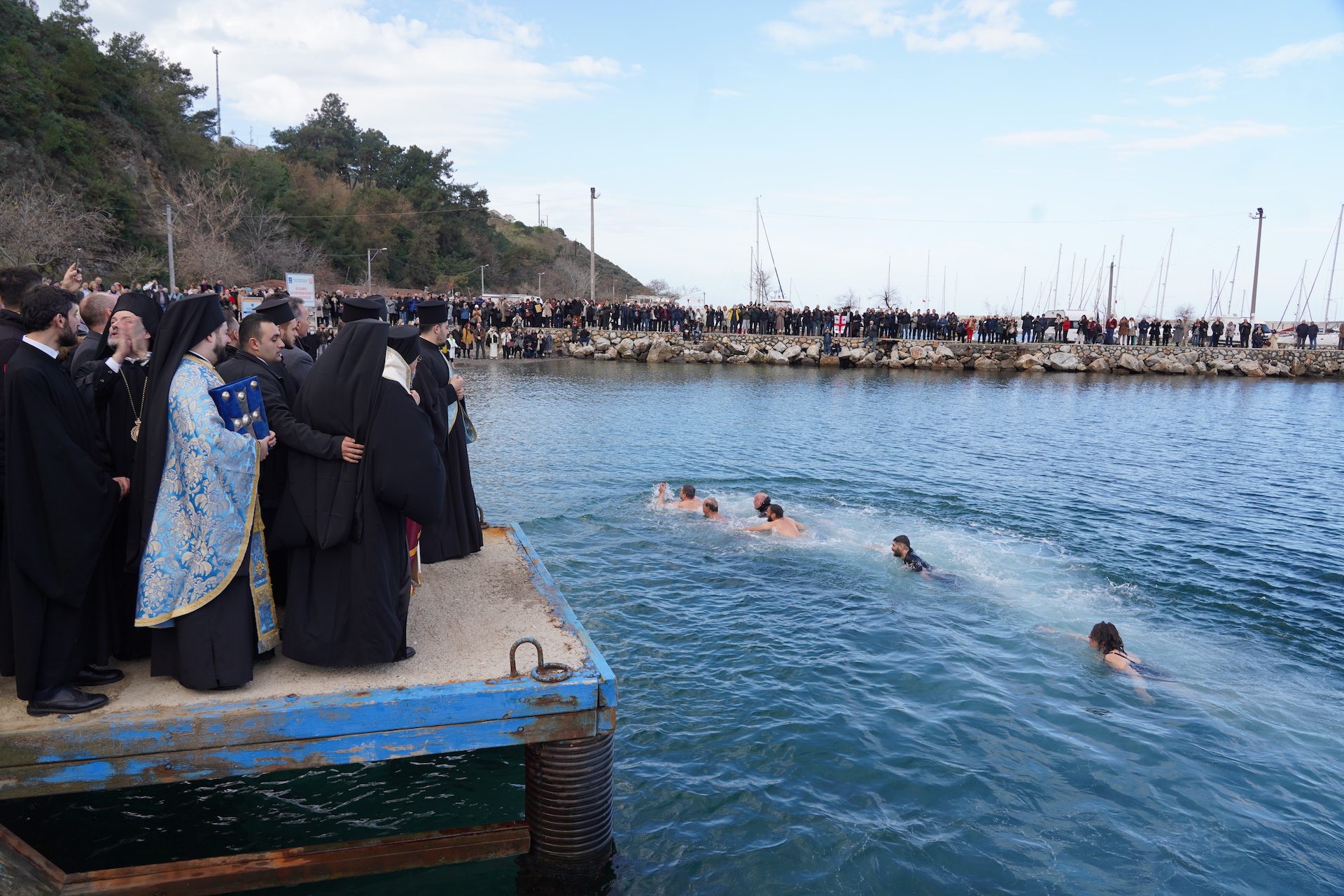 Παρουσία του Οικουμενικού Πατριάρχη τα Θεοφάνεια με το παλαιό ημερολόγιο, στα Τρίγλια Βιθυνίας 