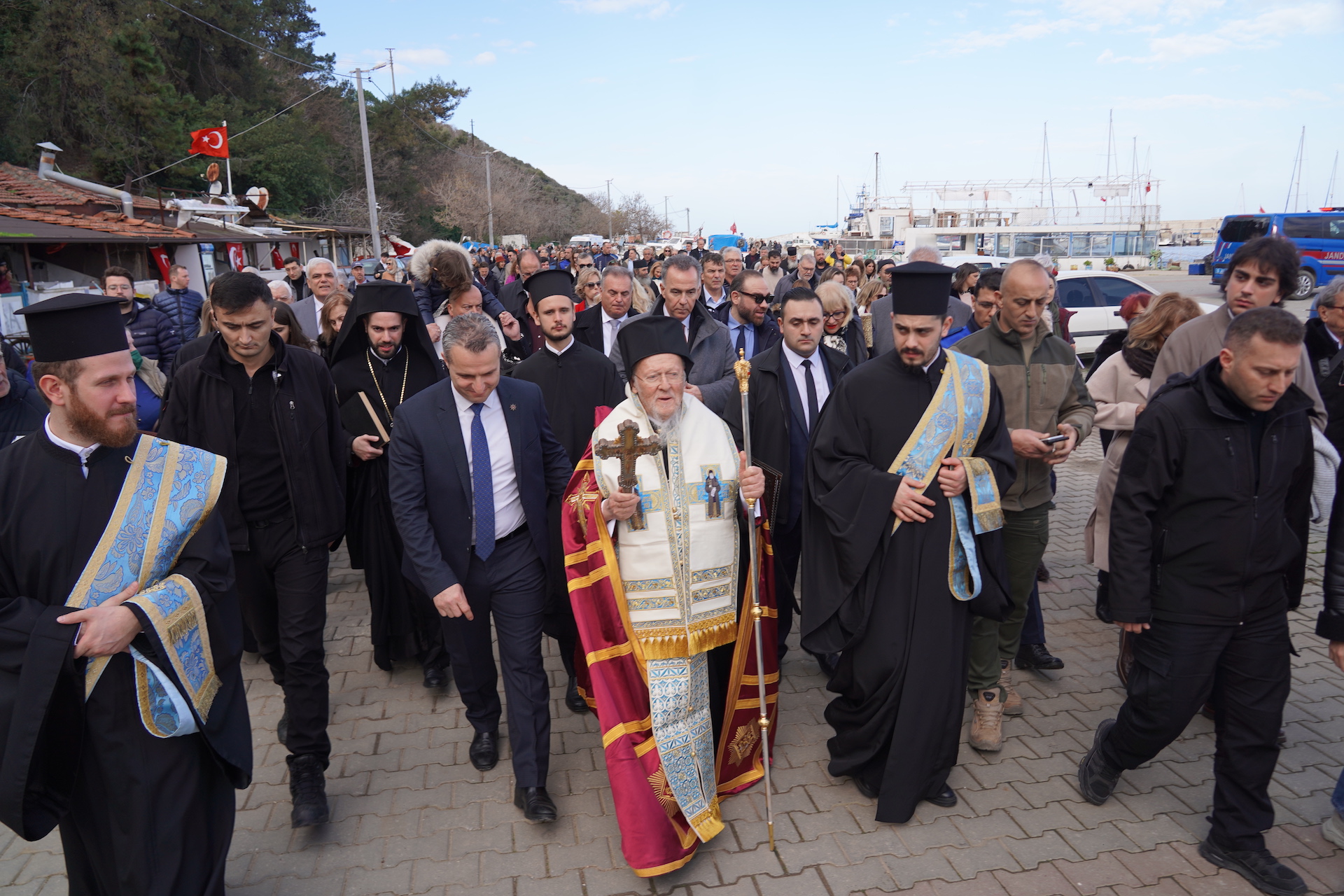 Παρουσία του Οικουμενικού Πατριάρχη τα Θεοφάνεια με το παλαιό ημερολόγιο, στα Τρίγλια Βιθυνίας 
