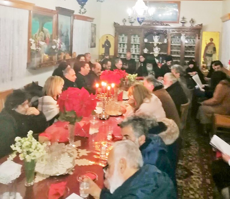 Πρωτοχρονιά στην Ι.Μ. Αγίας Αικατερίνης Καλύμνου με το παλαιό ημερολόγιο 