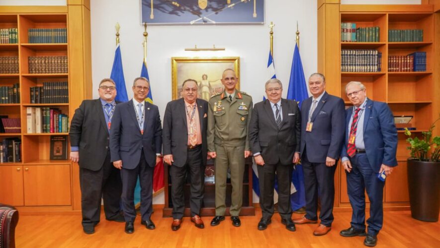 Συνάντηση ΑΓΕΕΘΑ Δημήτριου Χούπη με μέλη της AHEPA (American Hellenic Educational Progressive Association)