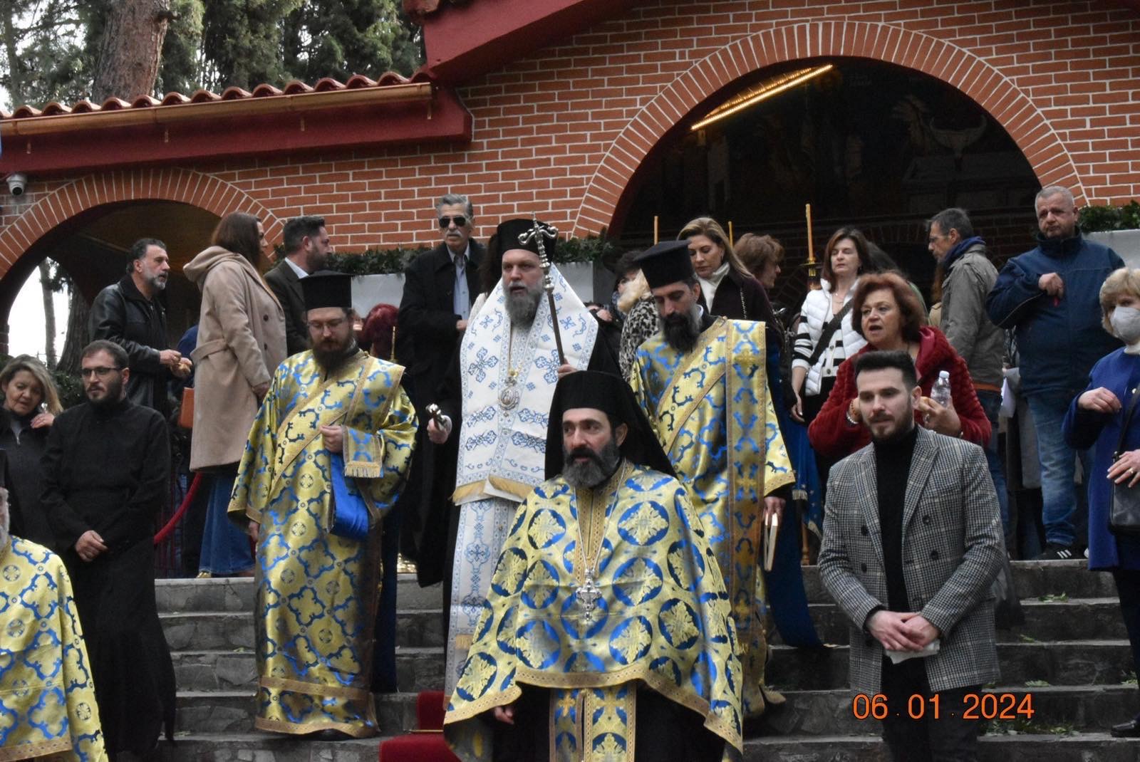 Τα Άγια Θεοφάνεια στην Μητρόπολη Νέας Ιωνίας