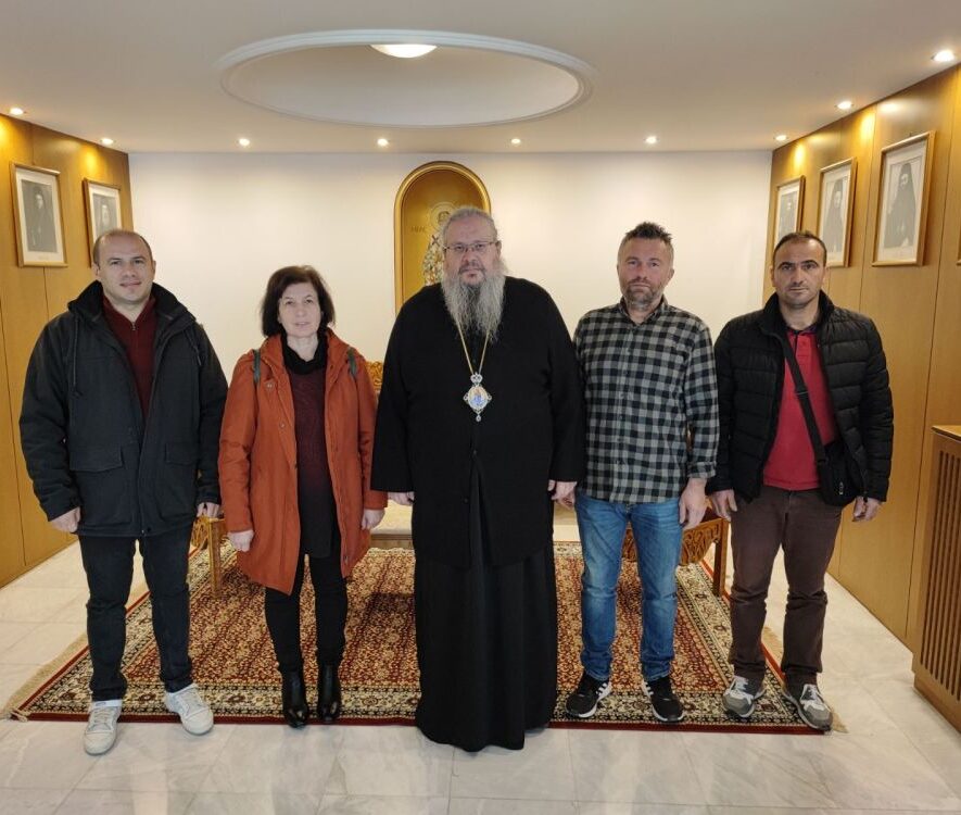 Το Διοικητικό Συμβούλιο του Συνδέσμου Βορειοηπειρωτών Θεσσαλίας «O Πύρρος» δέχθηκε ο Μητροπολίτης Λαρίσης