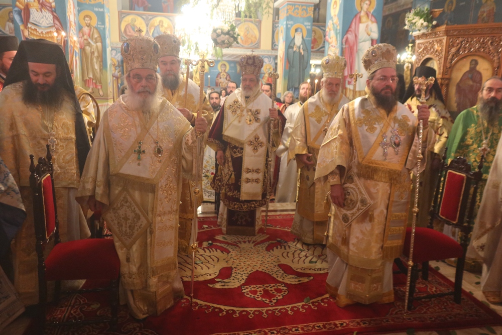 Το Σιδηρόκαστρο εόρτασε τη μνήμη του Οσίου Μακαρίου και τα Ονοματήρια του Ποιμενάρχου του