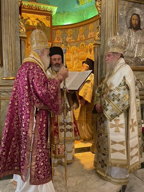 Αίγυπτος Η χειροτονία του επισκόπου Μπουζουμπούρας & Μπουρούντι Ισαάκ στη Ιερά Μονή του Οσίου Σάββα Αλεξανδρείας