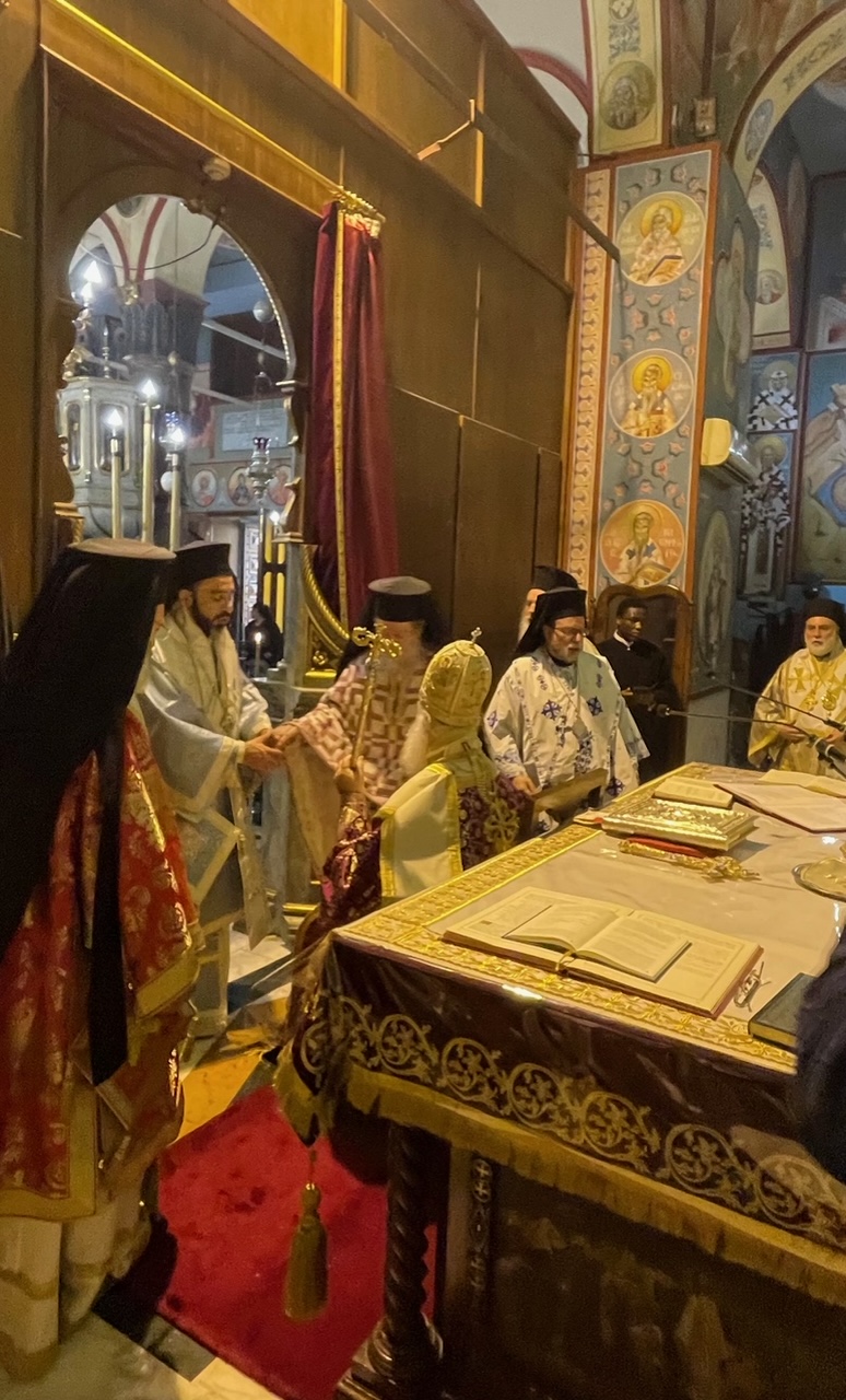 Αίγυπτος Η χειροτονία του επισκόπου Μπουζουμπούρας & Μπουρούντι Ισαάκ στη Ιερά Μονή του Οσίου Σάββα Αλεξανδρείας