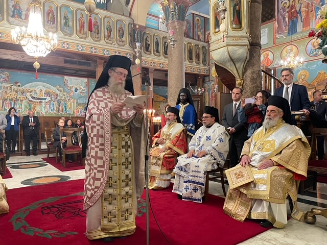Αίγυπτος Η χειροτονία του επισκόπου Μπουζουμπούρας & Μπουρούντι Ισαάκ στη Ιερά Μονή του Οσίου Σάββα Αλεξανδρείας