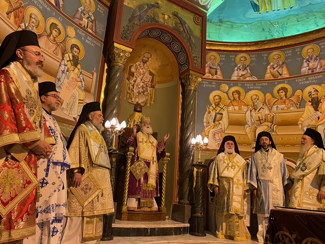 Αίγυπτος Η χειροτονία του επισκόπου Μπουζουμπούρας & Μπουρούντι Ισαάκ στη Ιερά Μονή του Οσίου Σάββα Αλεξανδρείας