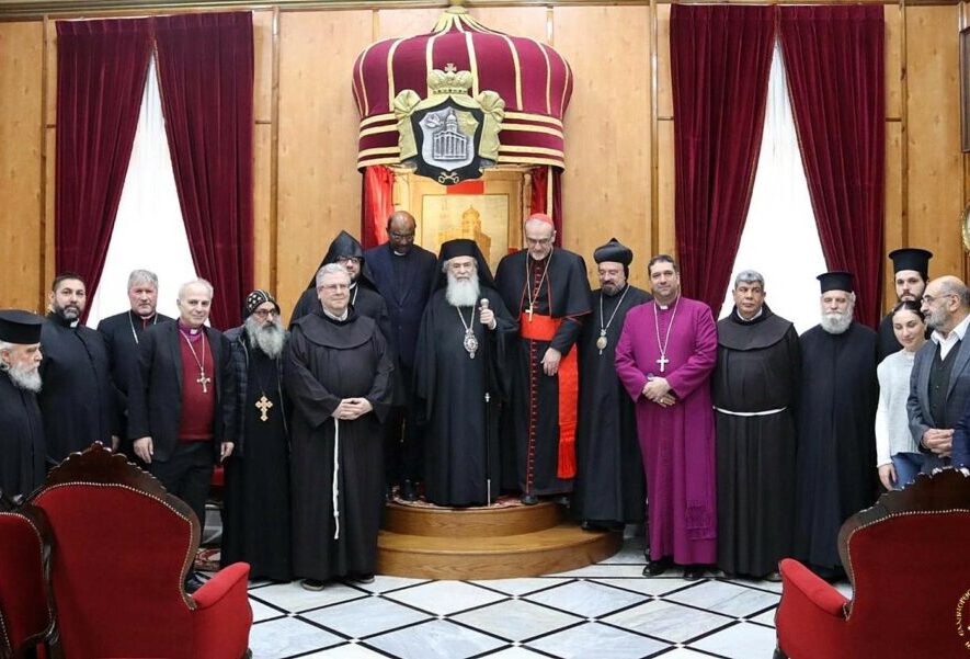 Ο Γραμματέας του Παγκοσμίου Συμβουλίου Εκκλησιών στον Πατριάρχη Θεόφιλο