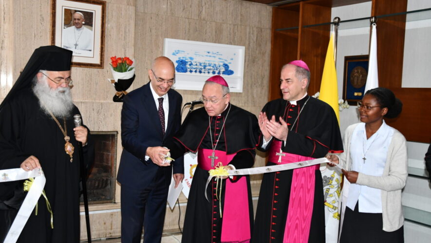 Το Βατικανό θα επισκεφτεί προσεχώς ο Αρχιεπίσκοπος Κύπρου - Εγκαίνια της Πρεσβείας της Αγίας Έδρας στη Κύπρο