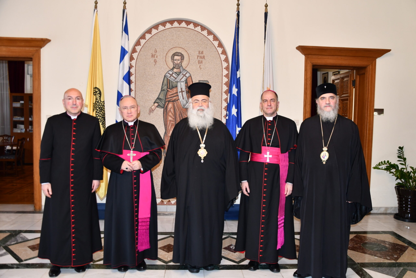 Το Βατικανό θα επισκεφτεί προσεχώς ο Αρχιεπίσκοπος Κύπρου - Εγκαίνια της Πρεσβείας της Αγίας Έδρας στη Κύπρο