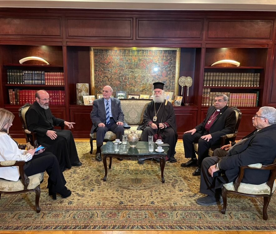 Antiproswpeia tou Symvouliou Ekklisiwn tis Mesis Anatolis episkefthike ton Patriarxi Aleksadreias