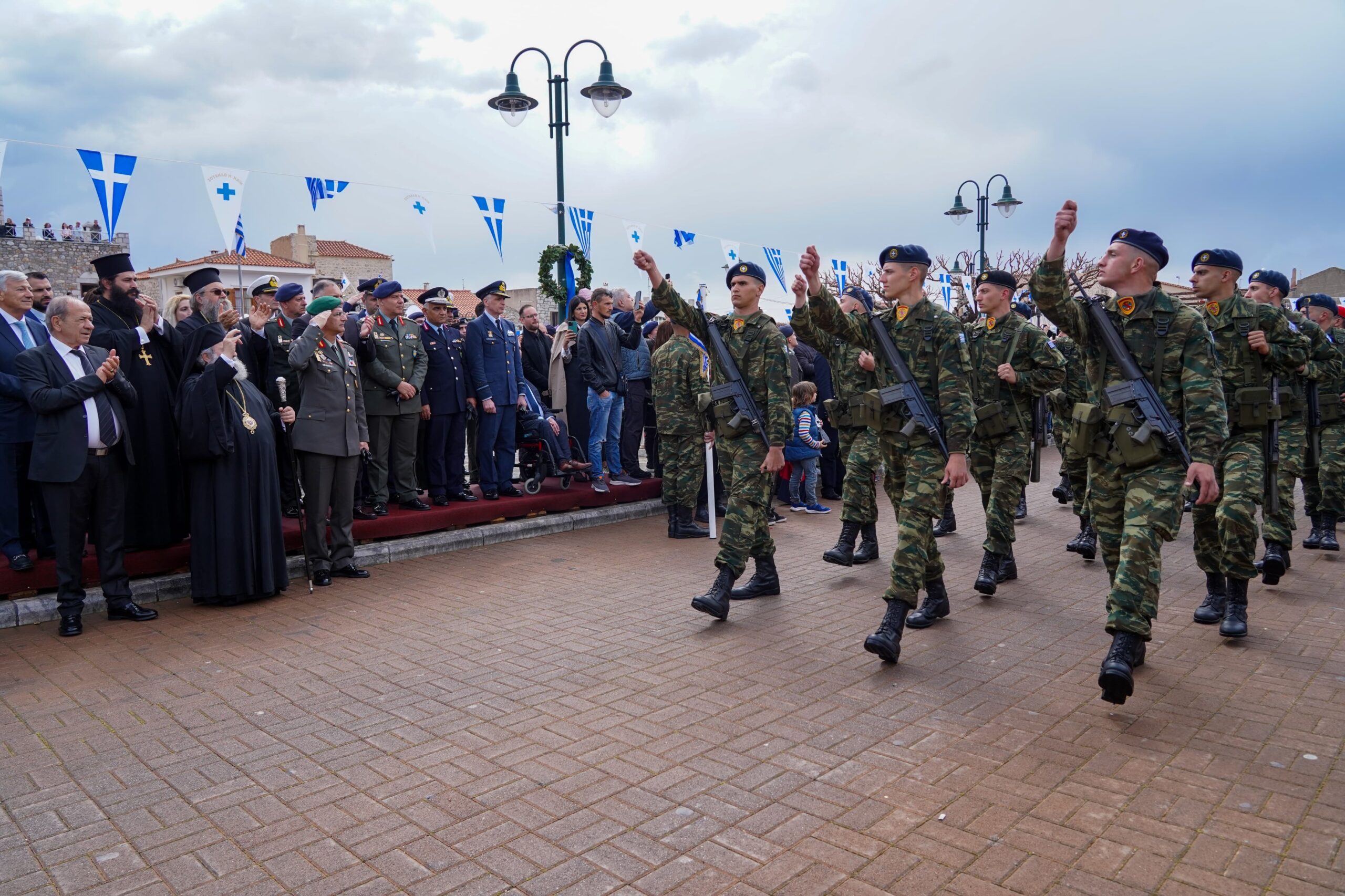 Παρουσία του Αρχηγού ΓΕΕΘΑ στις Εορταστικές Εκδηλώσεις στην Αρεόπολη Λακωνίας