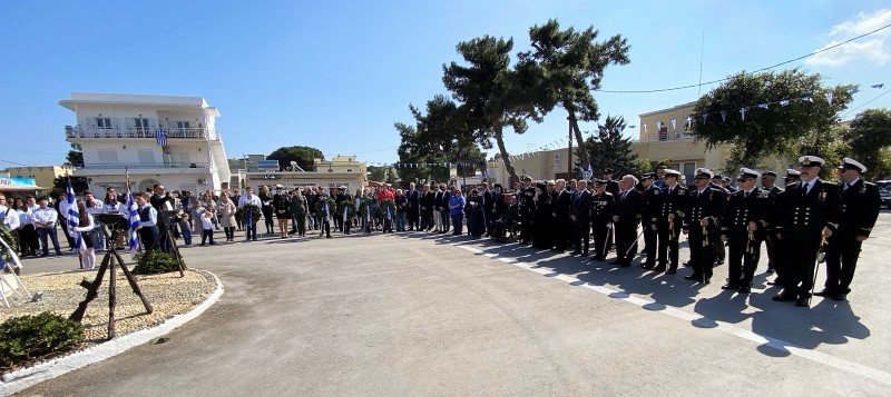 Με λαμπρότητα εορτάστηκε η 76η επέτειος της ενσωμάτωσης των Δωδεκανήσων στη Λέρο 