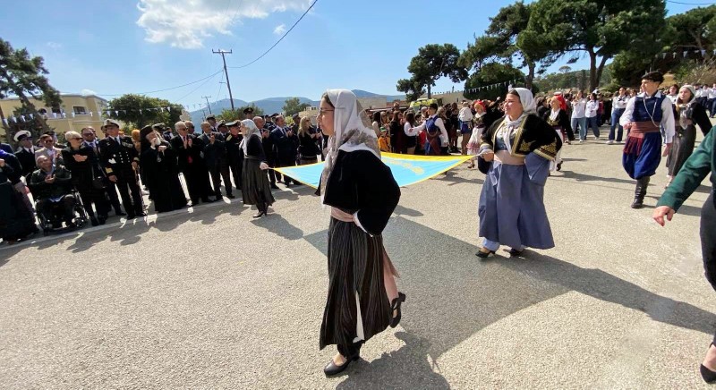 Με λαμπρότητα εορτάστηκε η 76η επέτειος της ενσωμάτωσης των Δωδεκανήσων στη Λέρο 