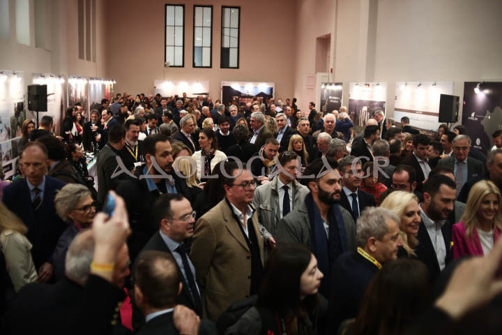 Παρουσία του Υπουργού Αγροτικής Ανάπτυξης Ελευθέριου Αυγενάκη τα εγκαίνια της έκθεσης Οινόραμα 20024