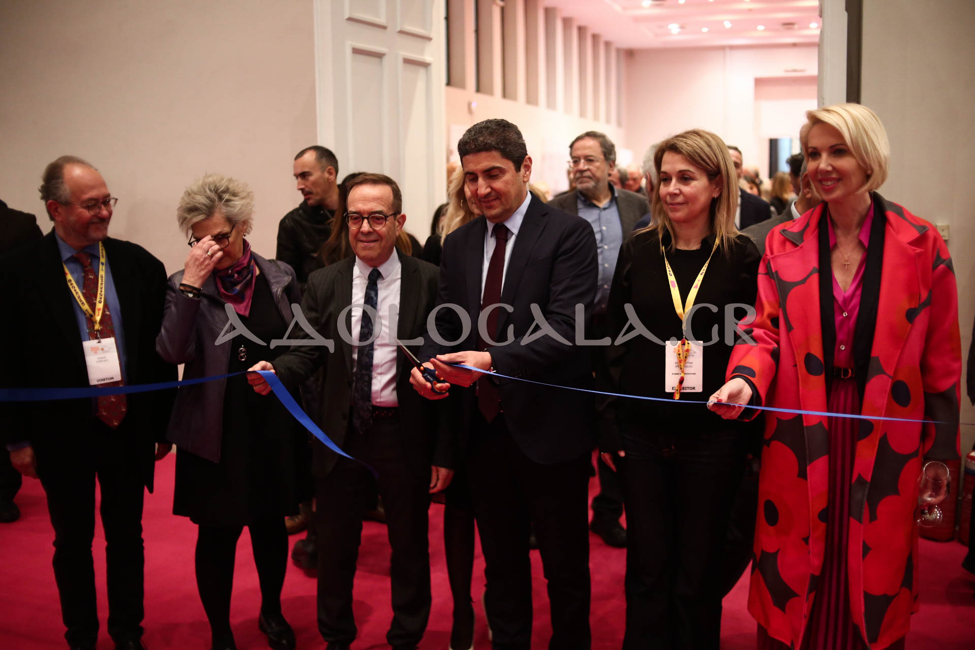 Παρουσία του Υπουργού Αγροτικής Ανάπτυξης Ελευθέριου Αυγενάκη τα εγκαίνια της έκθεσης Οινόραμα 20024