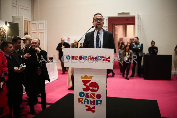 Παρουσία του Υπουργού Αγροτικής Ανάπτυξης Ελευθέριου Αυγενάκη τα εγκαίνια της έκθεσης Οινόραμα 20024