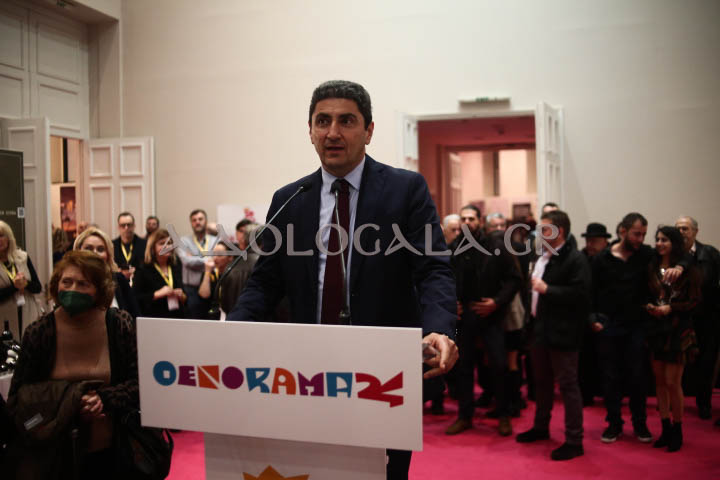 Παρουσία του Υπουργού Αγροτικής Ανάπτυξης Ελευθέριου Αυγενάκη τα εγκαίνια της έκθεσης Οινόραμα 20024