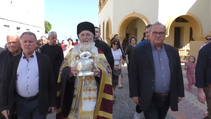 Στη Κάλυμνο έφθασε η Τιμία Κάρα της Οσίας Γαβριήλιας της Κωνσταντινοπολίτιδος