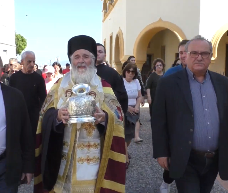 Στη Κάλυμνο έφθασε η Τιμία Κάρα της Οσίας Γαβριήλιας της Κωνσταντινοπολίτιδος