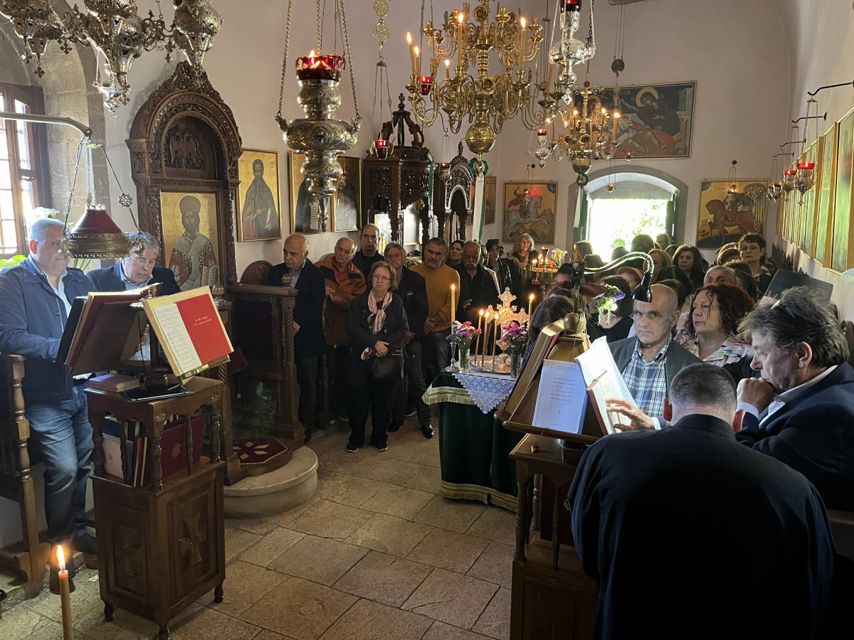 Η Κυριακή της Σταυροπροσκυνήσεως στην Ιερά Μητρόπολη Ρεθύμνης και Αυλοποτάμου