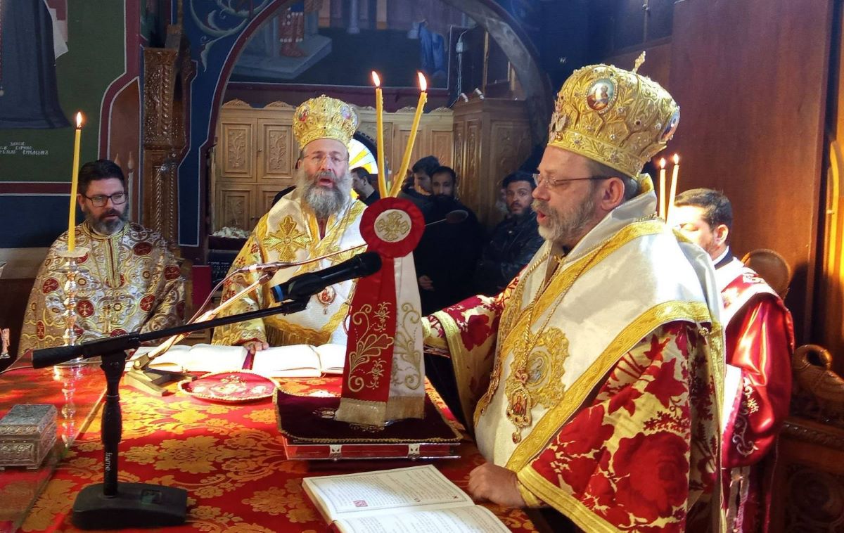 Αρχιερατικό Συλλείτουργο στον Ιερό Ναό Αγίων Τεσσάρων Μαρτύρων της πόλεως Ρεθύμνης
