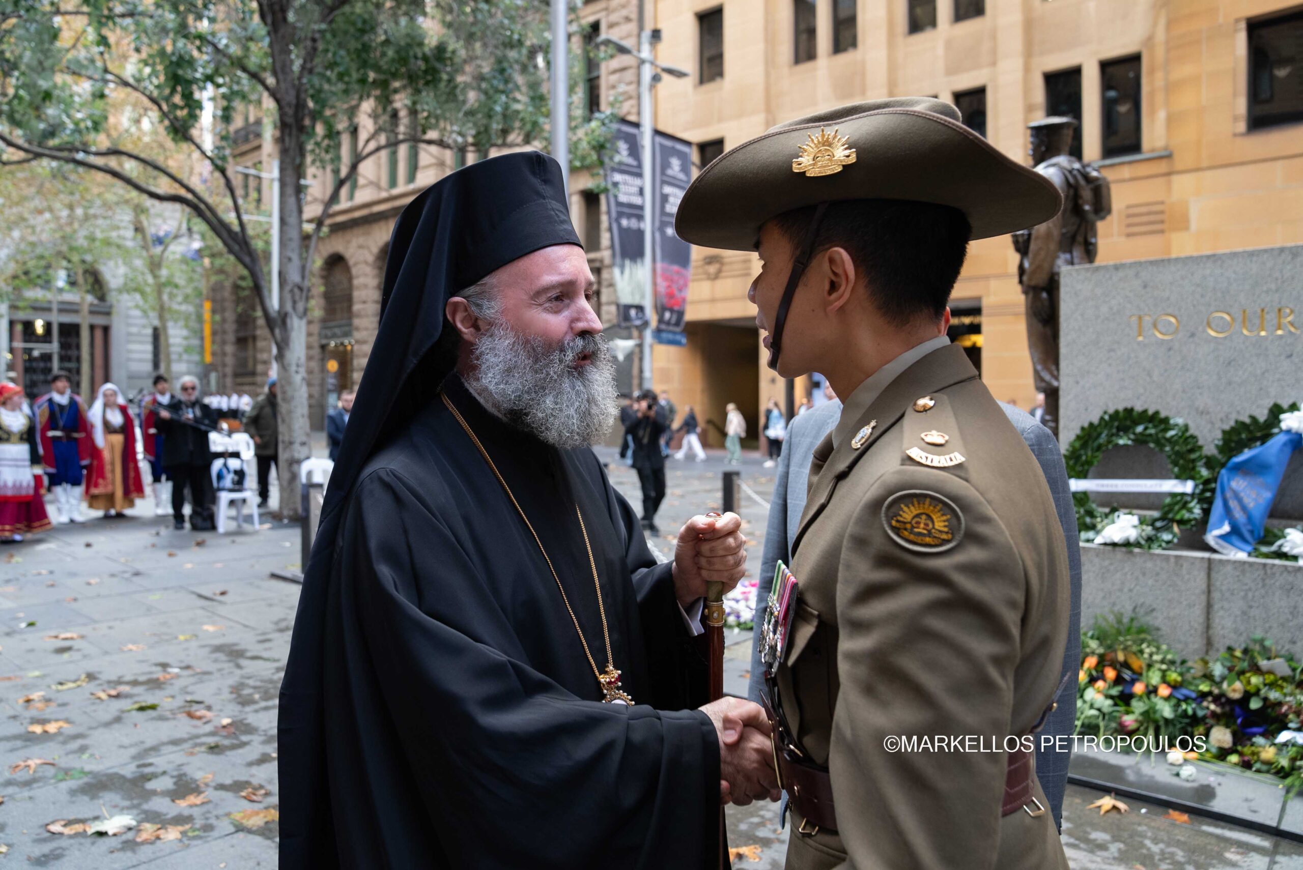 Φόρος τιμής στους ήρωες της Μάχης της Κρήτης, στο Σύδνεϋ