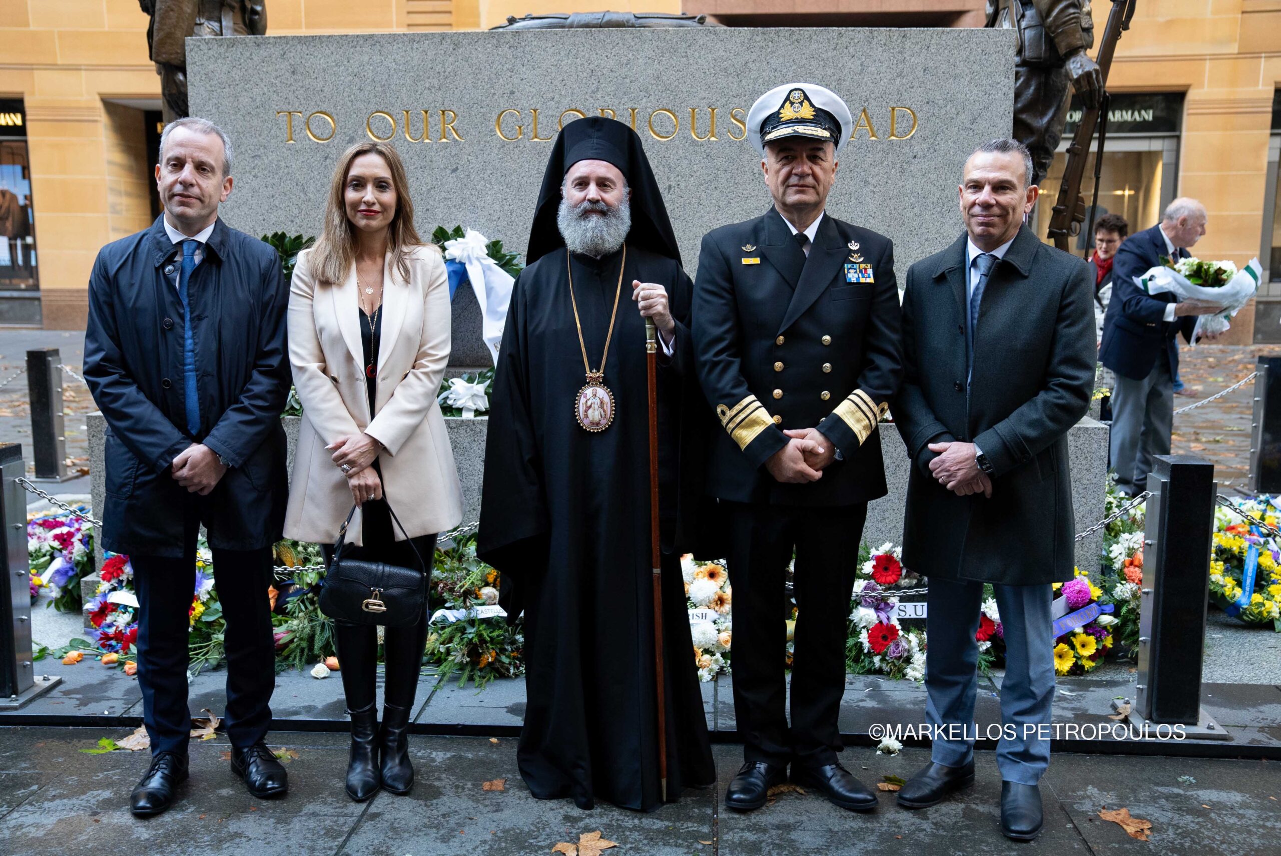 Φόρος τιμής στους ήρωες της Μάχης της Κρήτης, στο Σύδνεϋ