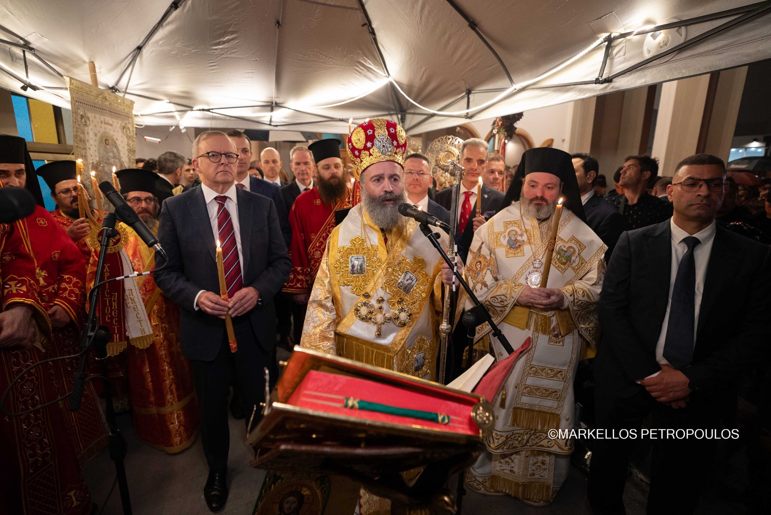 Το «Χριστός Ανέστη» στην «καρδιά» του Σύδνεϋ, παρουσία του Πρωθυπουργού της Αυστραλίας