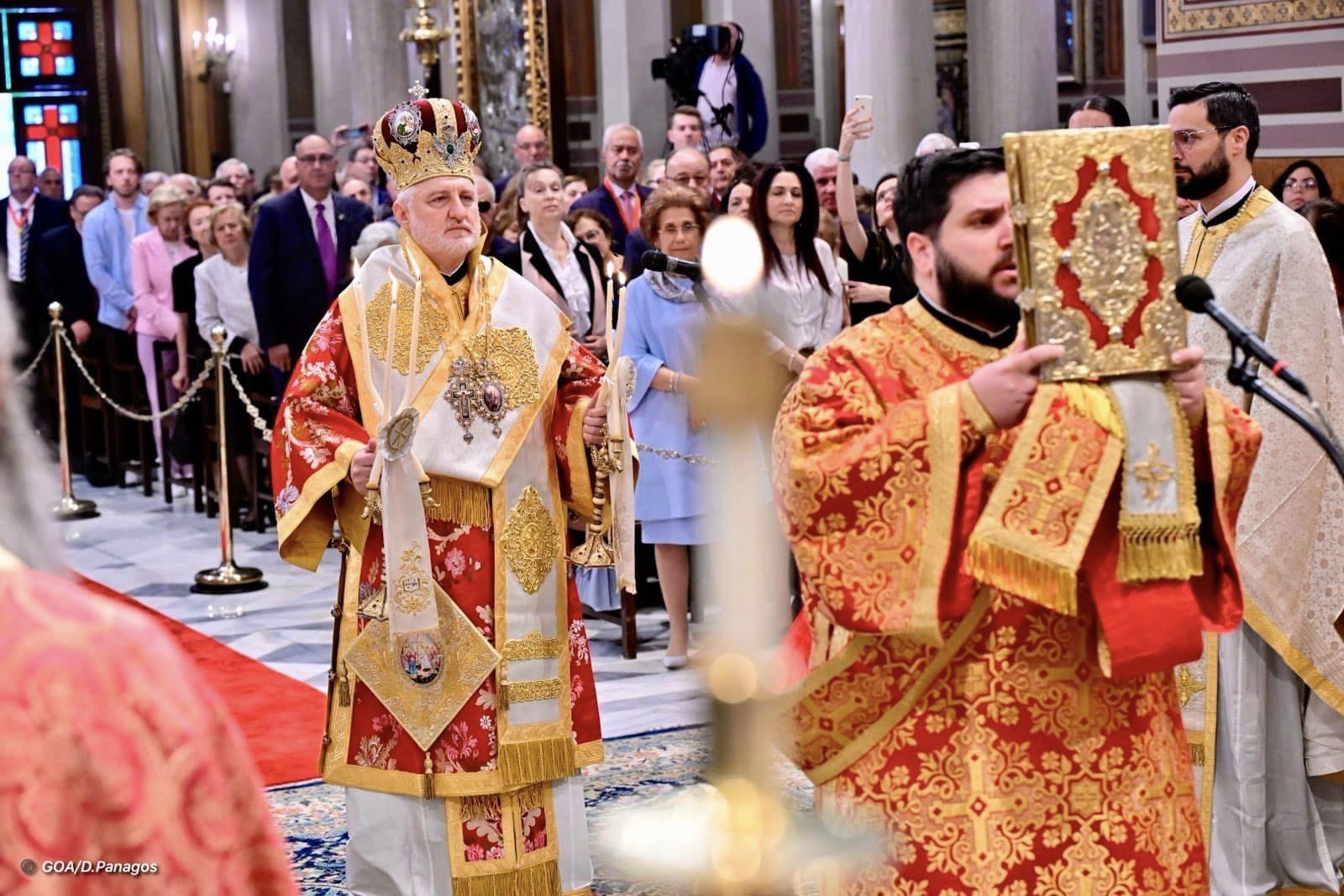 elpidophoros amerikis ieros kathedrikos naos athinon mnymosino tourkiki eisvoli kypros athina synedrio arxonton arxon