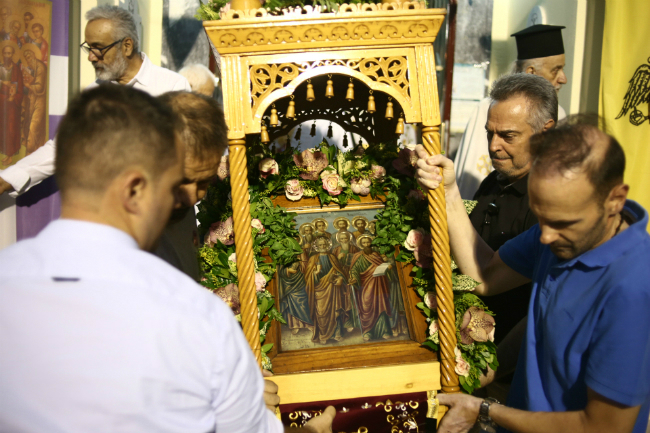 agioi apostoloi kallithea ekklisia ieros naos agion dodeka apostolon tzitzifies (1)