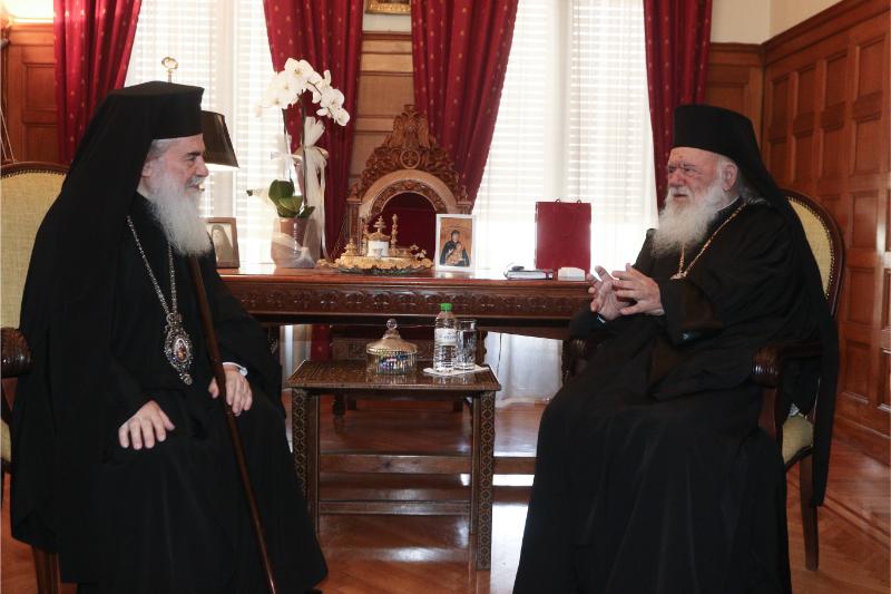 arxiepiskopos ieronymos patriarxis theofilos greek orthodox news athens greece adologala.gr