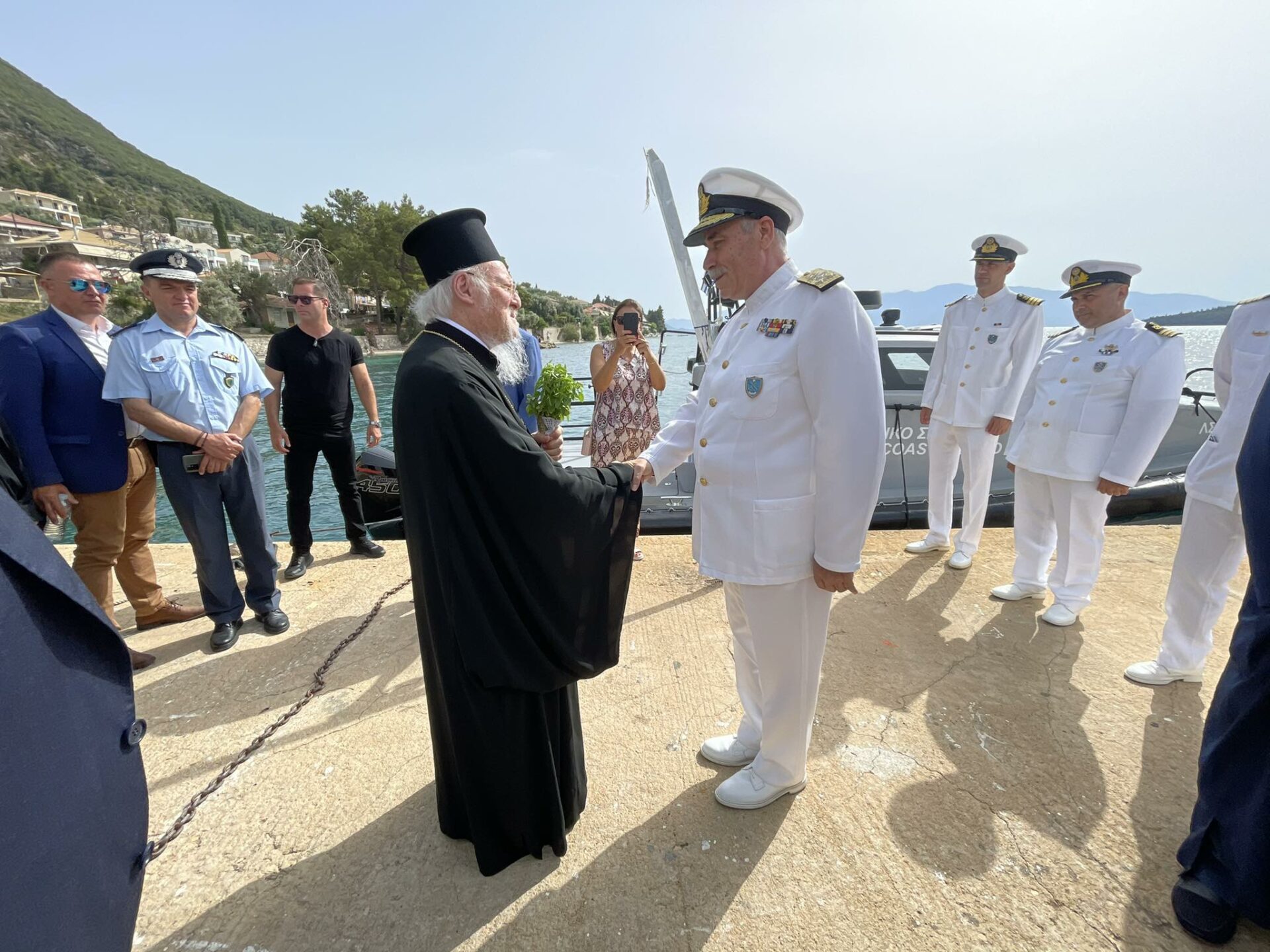 epitimos dimotis ithakis o oikoumenikos patriarxis eidiseis ellada ekklisies oikoymeniko patriarxeio 2024 simera episkepsi (2)