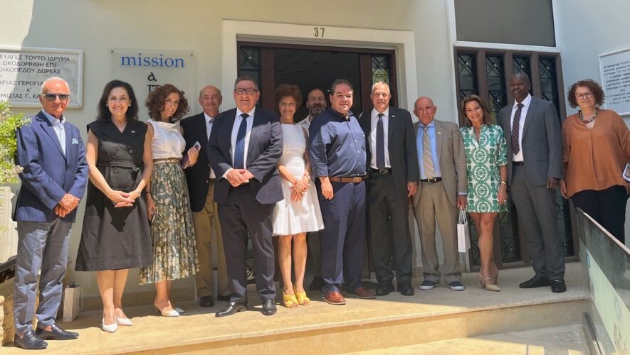 Ομογενείς βουλευτές στα κεντρικά γραφεία της ΜΚΟ της Ι.Α.Α. «Αποστολή» και στον Πολυχώρο «Λέλα Καραγιάννη»