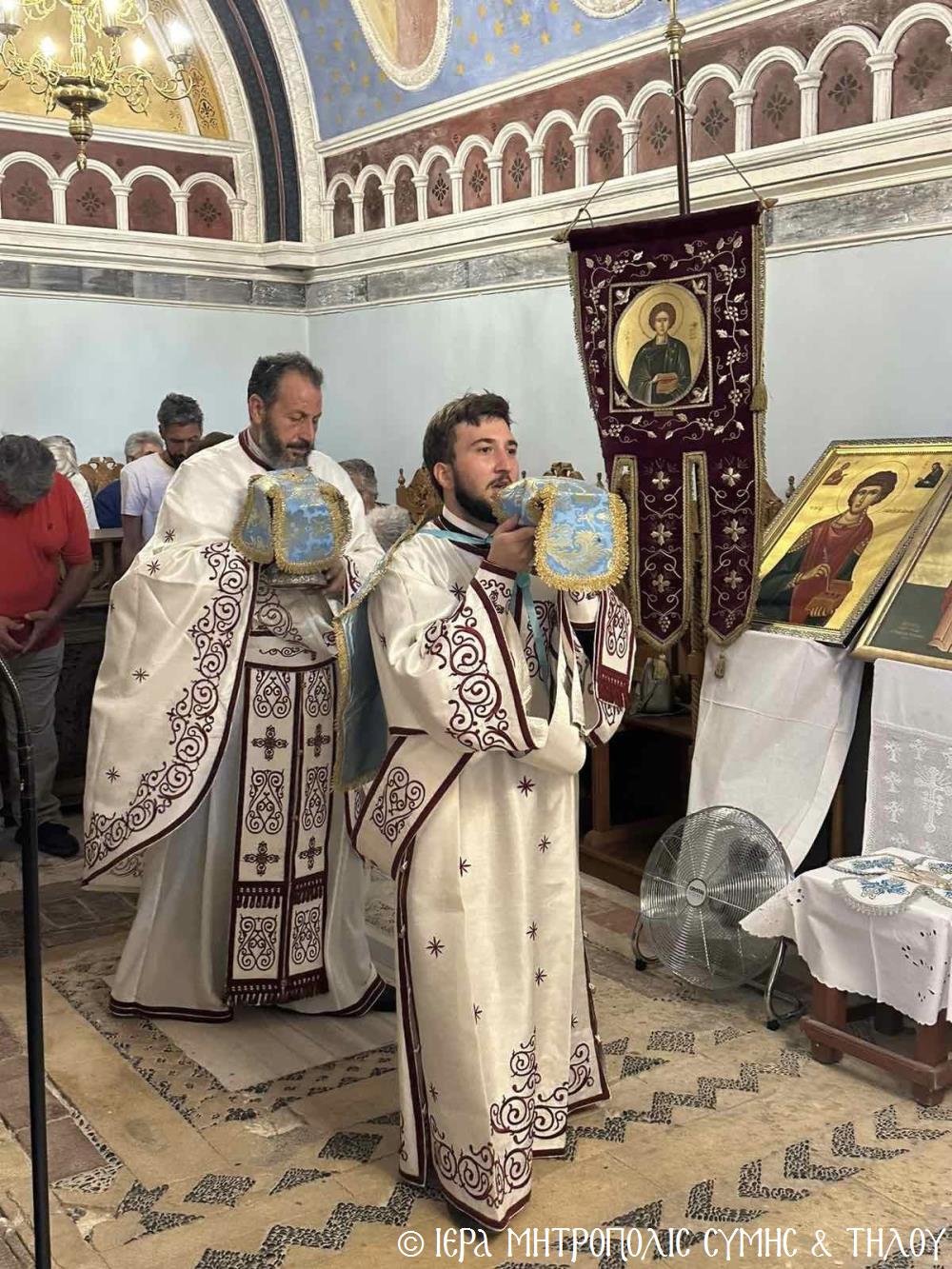 Η ΙΕΡΑ ΠΑΝΗΓΥΡΙΣ ΤΟΥ ΑΓΙΟΥ ΠΑΝΤΕΛΕΗΜΟΝΟΣ ΤΗΛΟΥ 2024 ΚΑΙ ΤΑ ΕΓΚΑΙΝΙΑ ΤΟΥ ΑΡΧΑΙΟΛΟΓΙΚΟΥ ΜΟΥΣΕΙΟΥ ΤΗΛΟΥ
