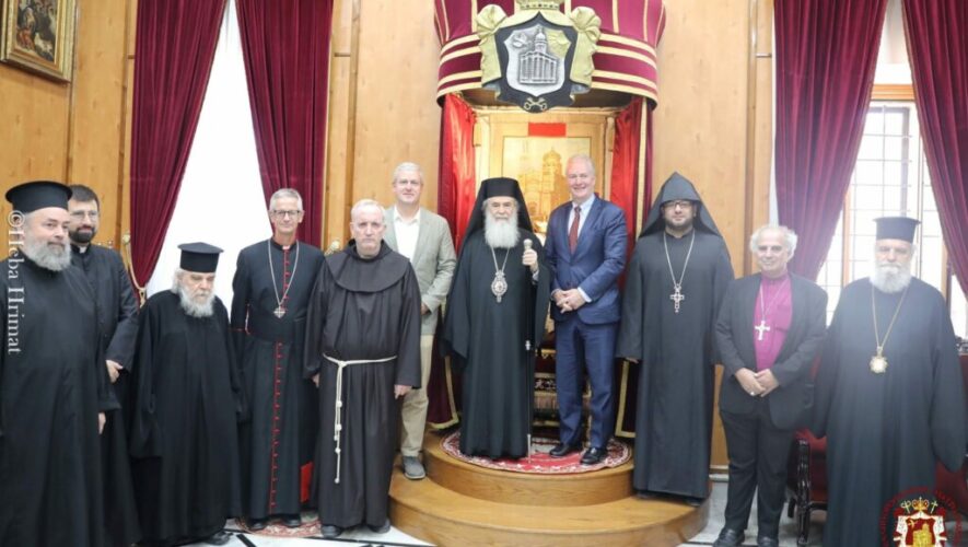 Συνάντηση με τους Αρχηγούς των Εκκλησιών στα Ιεροσόλυμα είχε ο Αμερικανός Γερουσιαστής Chris Van Hollen