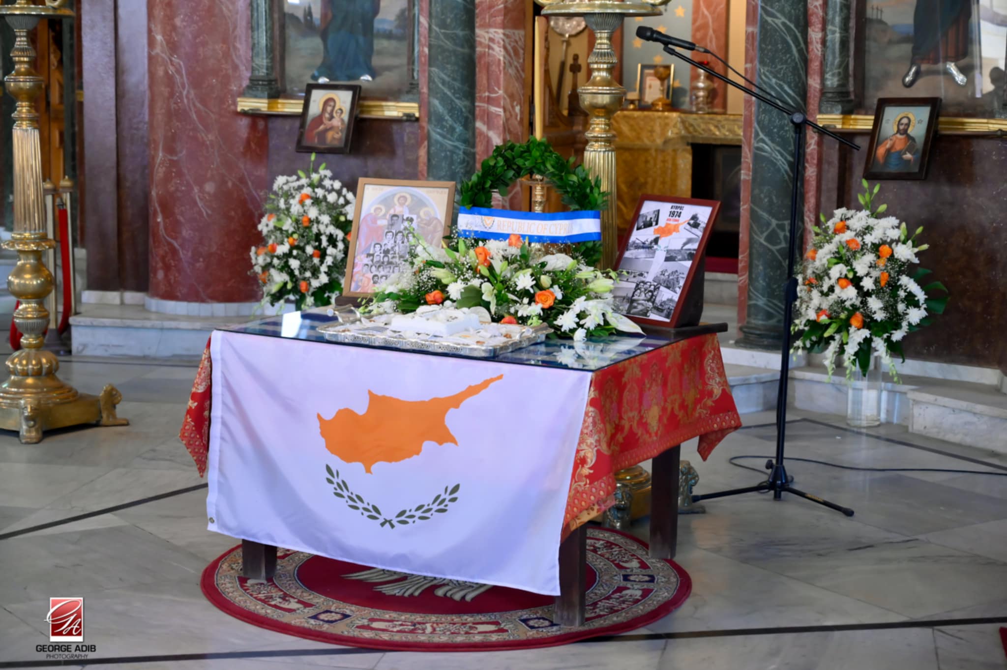 Καϊρο: Πατριαρχική Θεία Λειτουργία και επιμνημόσυνη δέηση ηρωϊκώς αγωνισαμένων και πεσόντων αδελφών Κυπρίων