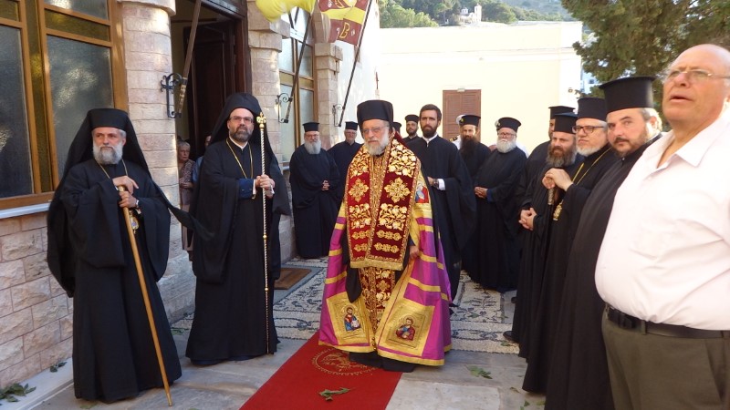 Πλήθος πιστών από την Λέρο στον πρώτο εορτασμό της Οσίας Γερόντισσας Γαβριήλιας της Κωνσταντινουπολίτιδος