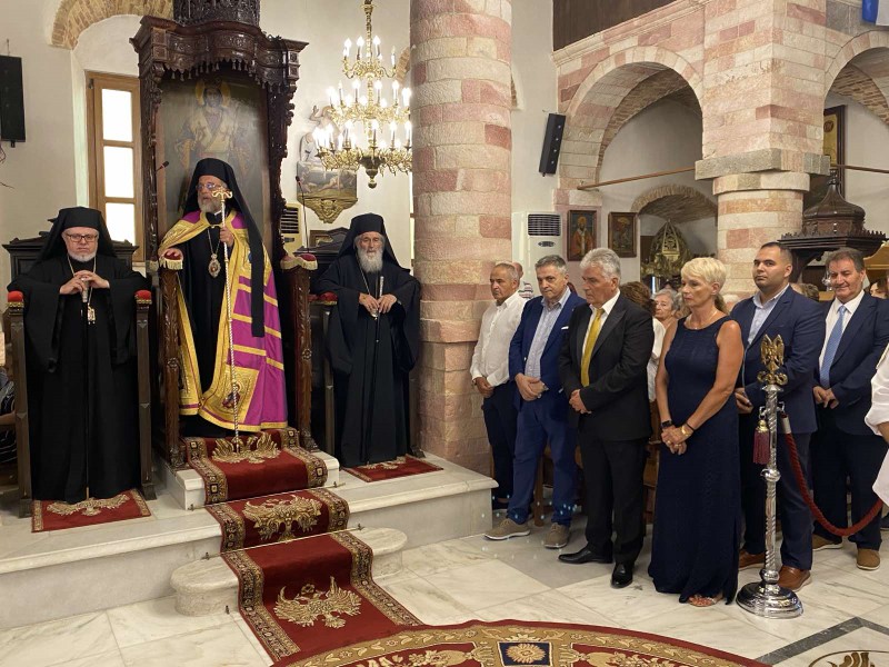 Πλήθος πιστών από την Λέρο στον πρώτο εορτασμό της Οσίας Γερόντισσας Γαβριήλιας της Κωνσταντινουπολίτιδος