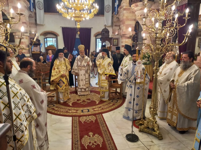 Πλήθος πιστών από την Λέρο στον πρώτο εορτασμό της Οσίας Γερόντισσας Γαβριήλιας της Κωνσταντινουπολίτιδος