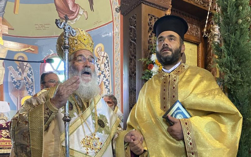 Χειροτονία Πρεσβυτέρου στην Αγία Ειρήνη Χρυσοβαλάντου Λέρου
