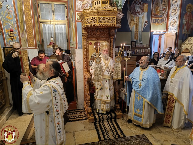 Η εορτή του Αγίου Παντελεήμονος στους Αγίους Τόπους