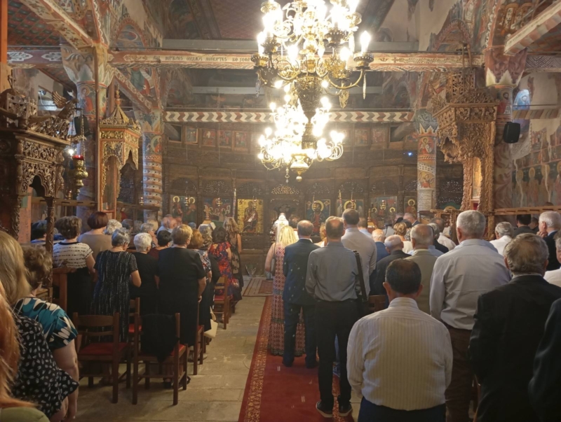 Λαμπρός εορτασμός των Θυρανοιξίων του Ανακαινισμένου Ιερού Ναού της Μεγάλης Παναγίας Σαμαρίνας Γρεβενών