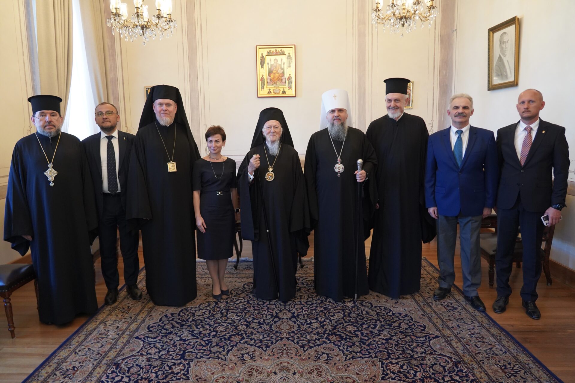 Ο Προκαθήμενος της Εκκλησίας της Ουκρανίας, Μητροπολίτης Επιφάνιος στο Οικουμενικό Πατριαρχείο