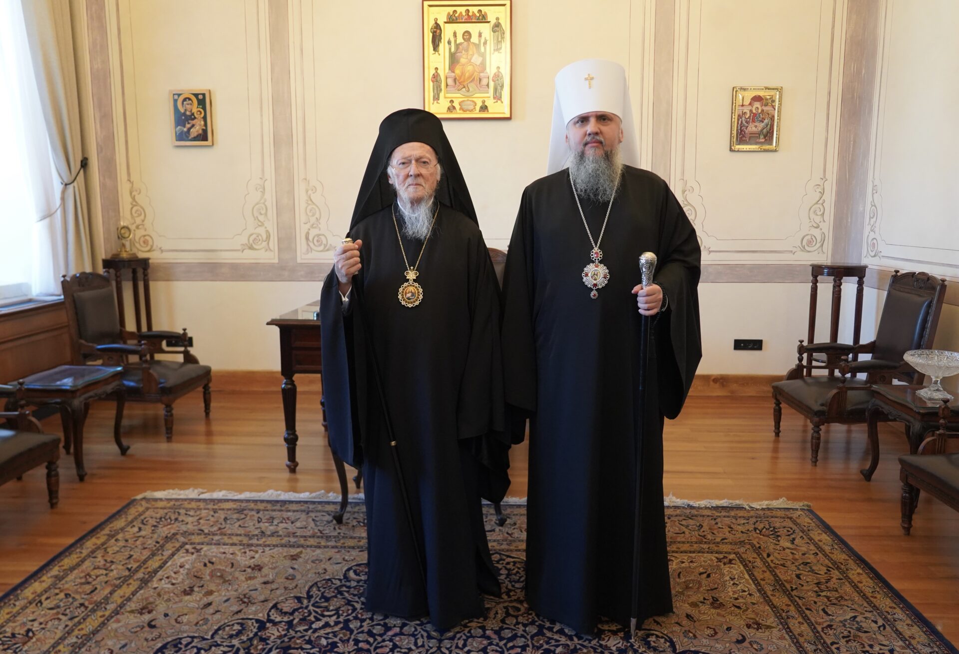 Ο Προκαθήμενος της Εκκλησίας της Ουκρανίας, Μητροπολίτης Επιφάνιος στο Οικουμενικό Πατριαρχείο