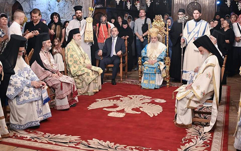 Η εορτή της Κοιμήσεως της Θεοτόκου στο Πατριαρχείο Ιεροσολύμων